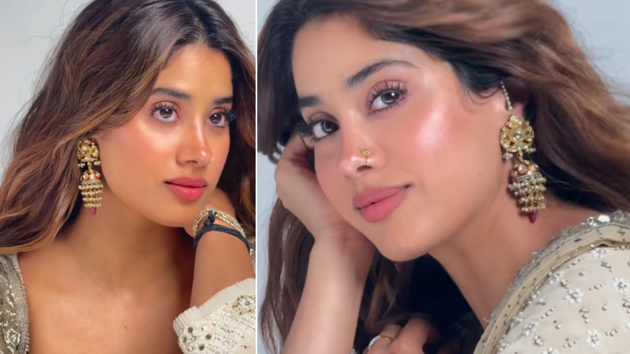 janhvi kapoor latest look says For my Pedamma Umrao Jaan the classic in theatres all over India from tomorrow