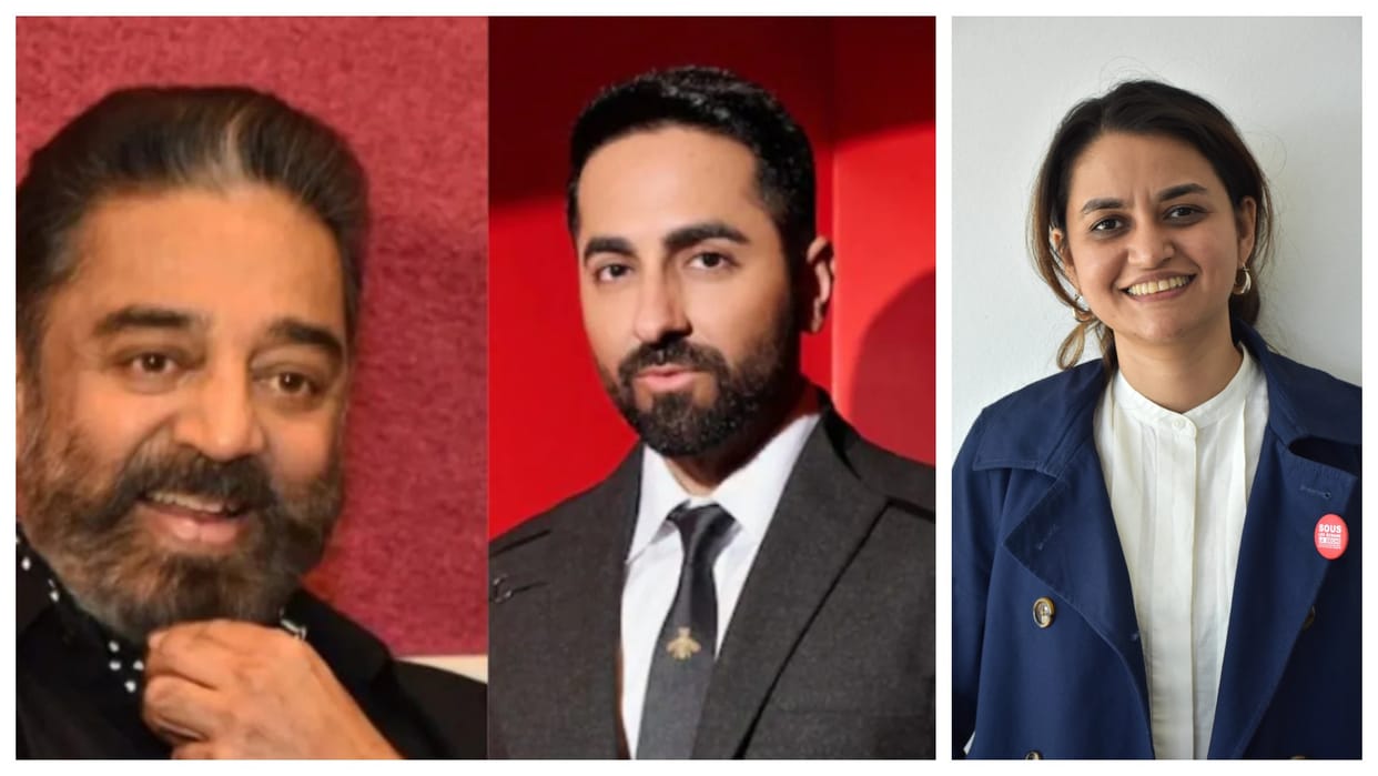 Kamal Haasan and Ayushmann Khurrana have been invited to join oscars academy