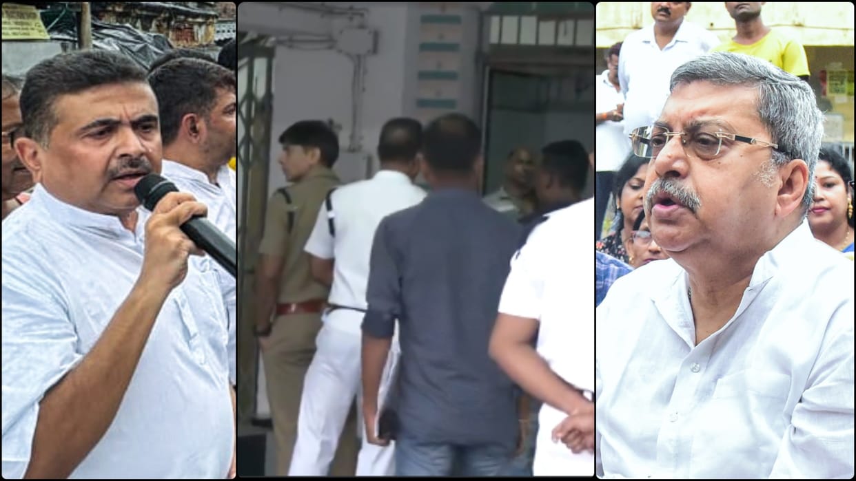 Kolkata Case- ACP-DC South Suburban Division arrived at spot, BJP Accused tmc; Left students clash with police