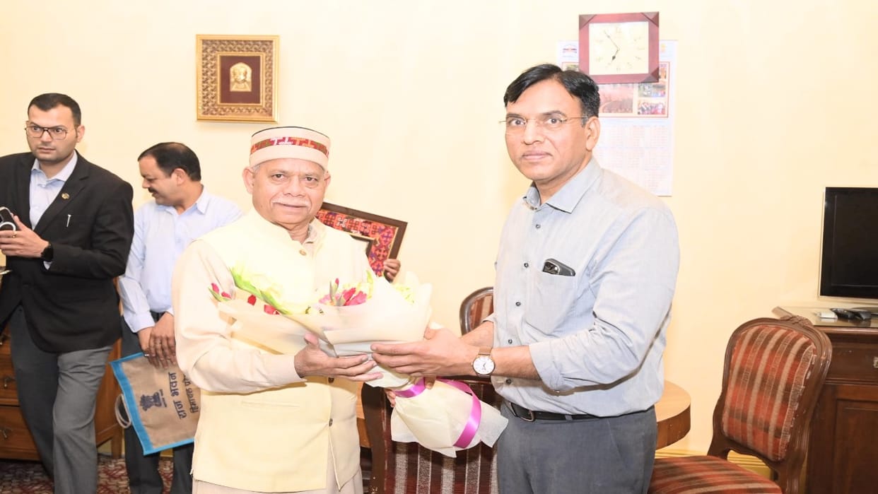 Mansukh Mandaviya attended the meeting of Employees State Insurance Corporation in Shimla, also met the Govern