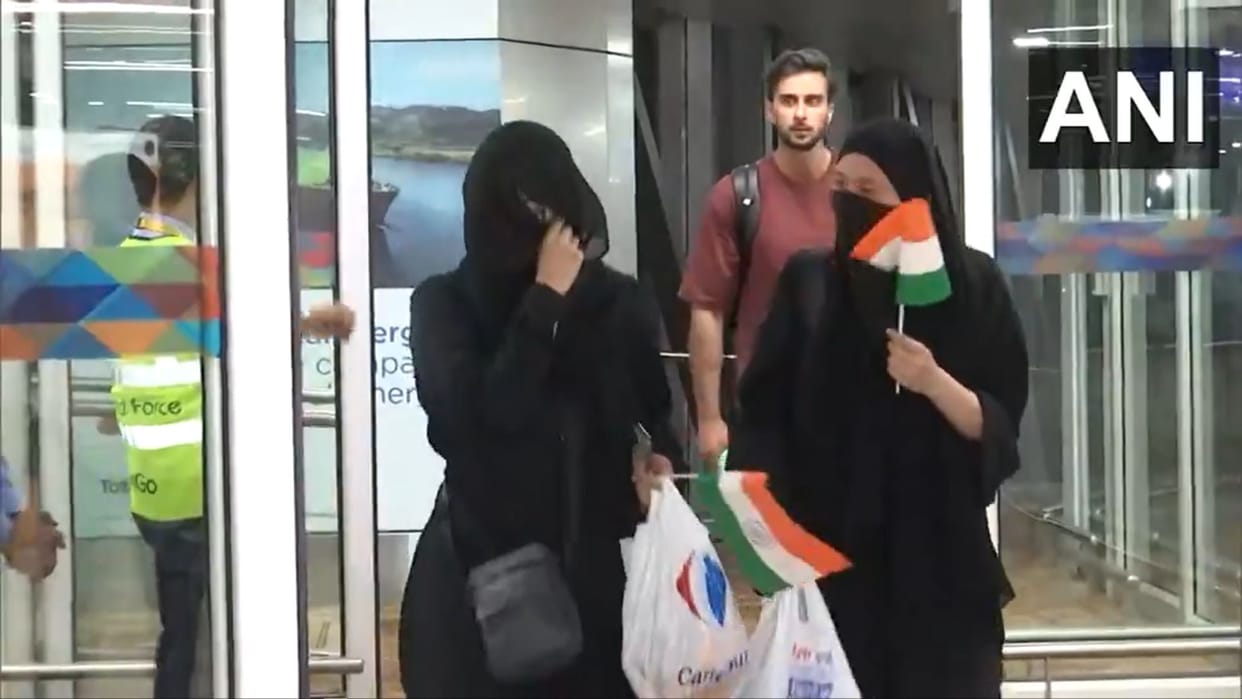 A special evacuation flight from Yerevan landed in New Delhi, bringing home 173 Indian nationals from Iran