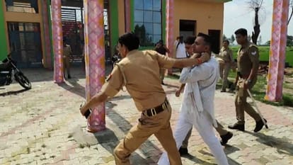 Gangoh: Police Prevent Mahapanchayat Called by BJP Leader Komal Gurjar, Crowd Gathers at SP Leaders House
