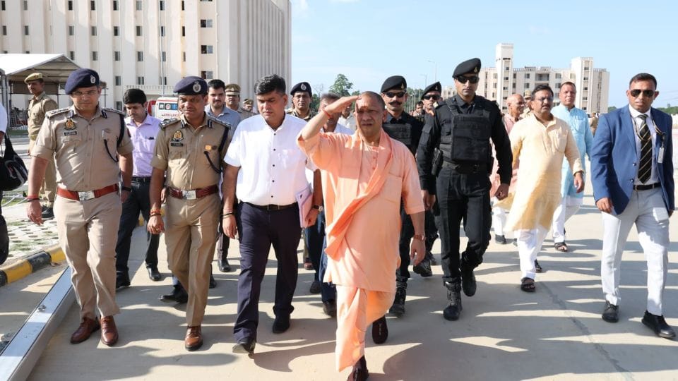 CM Yogi Adityanath inspected Ayush University gorakhpur