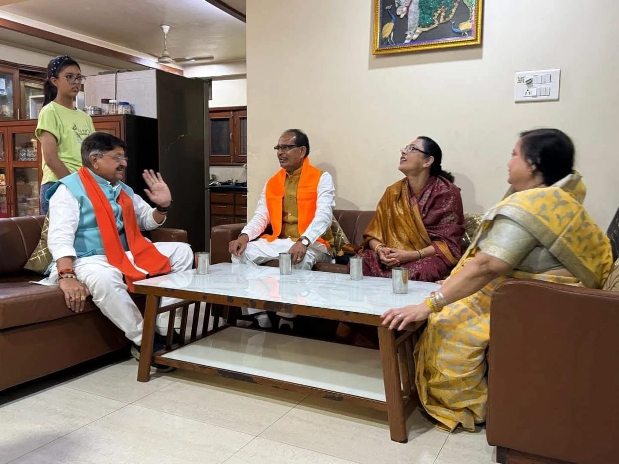 Indore: Shivraj's dinner diplomacy was already decided, he had called Vijayvargiya four days ago