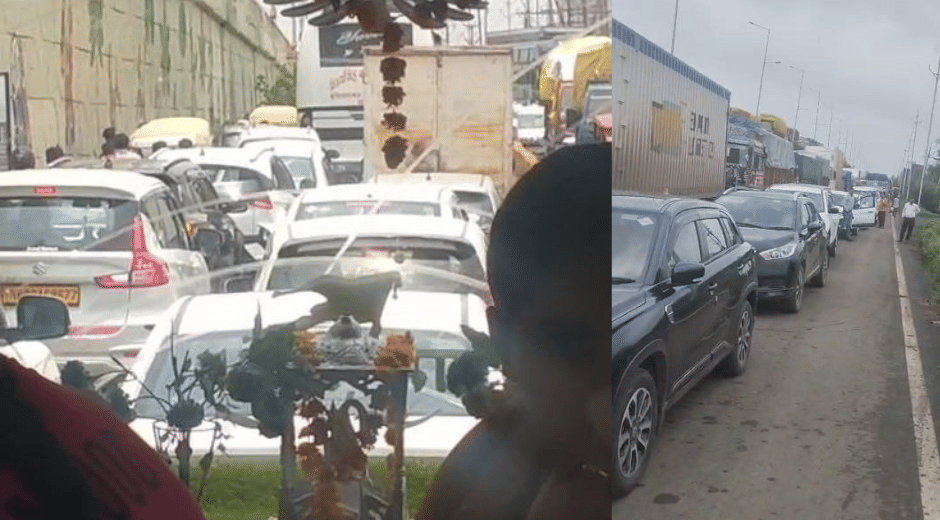 Indore News: 20-Hour Traffic Jam on Indore-Dewas Road Leads to Death, Public Anger over Toll Tax