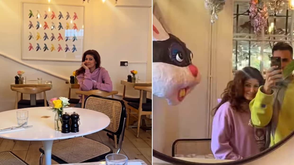 Twinkle Khanna Booked Entire Restaurant For Just Her And Akshay Kumar shares post on social media