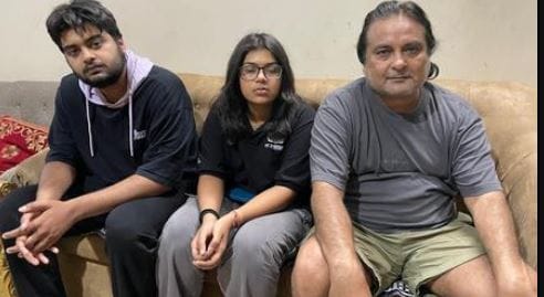 Poet Gopaldas Neeraj's son's family stuck in Georgia returned home safely