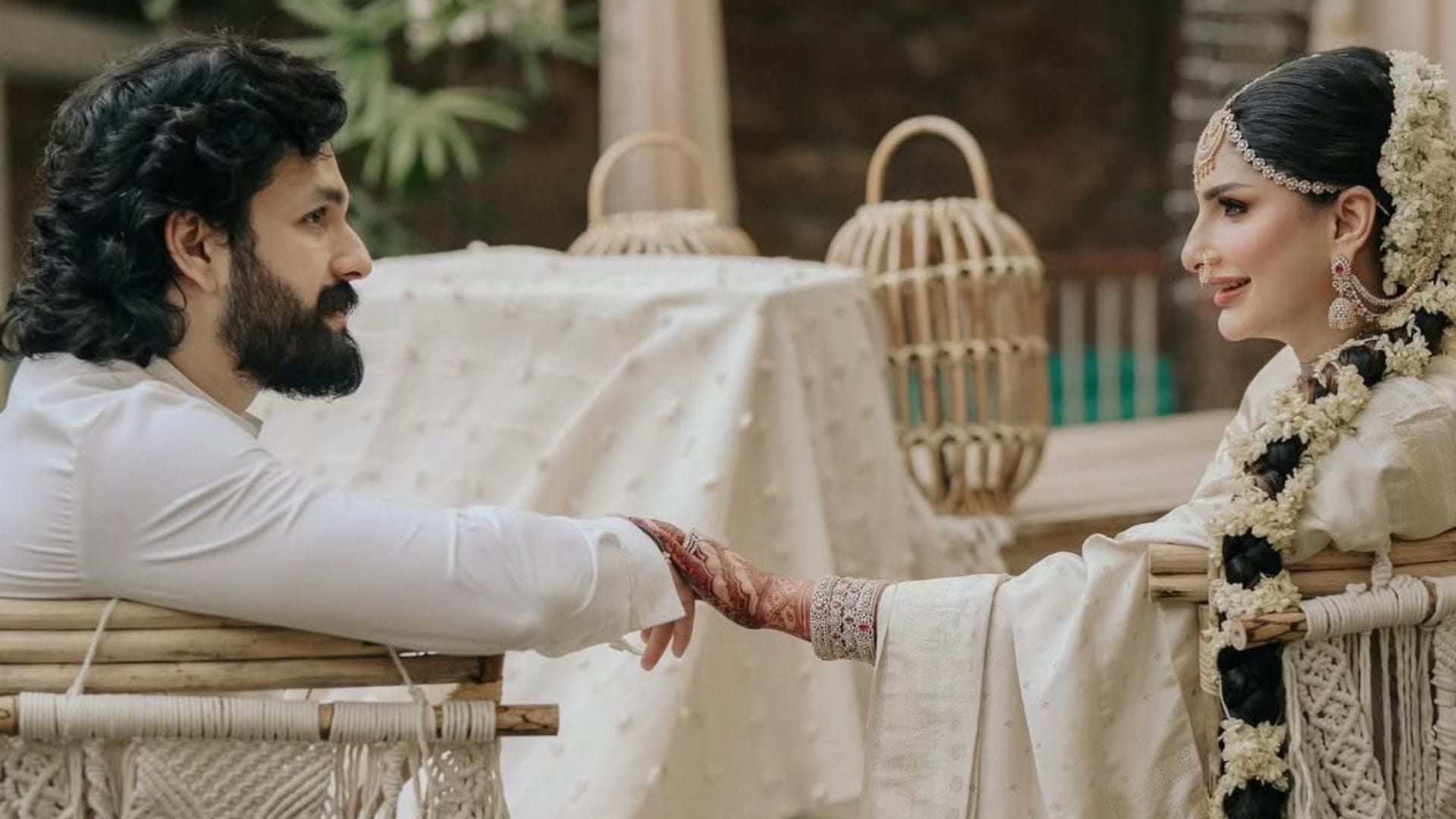 Akhil Akkineni Shares wedding photos with zainab ravdjee