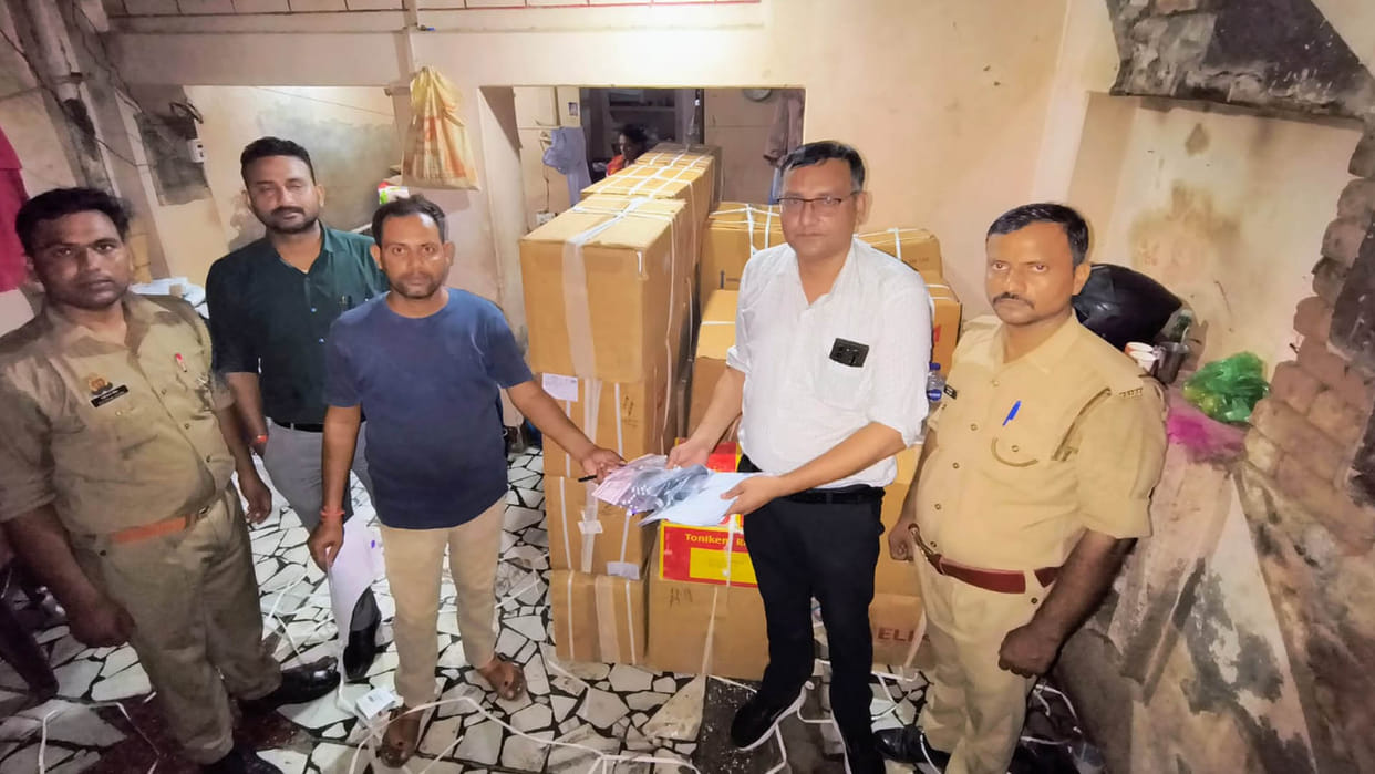 Kanpur: Drug department seized illegally stored drugs worth Rs 1.81 crore