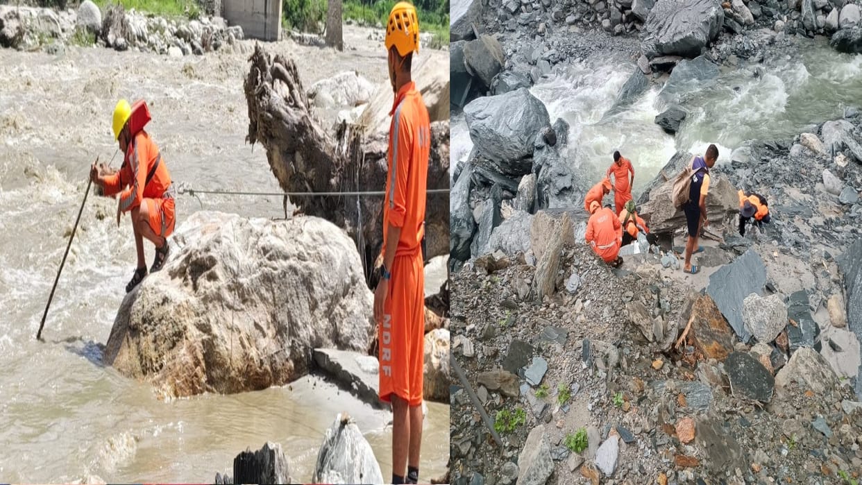 HP Cloudburst:people missing in the floods caused by cloudburst in Sainj and Dharamshala, body of a teenager