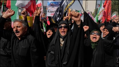 Hundreds of thousands mourn top Iranian military commanders, scientists killed in Israeli strikes