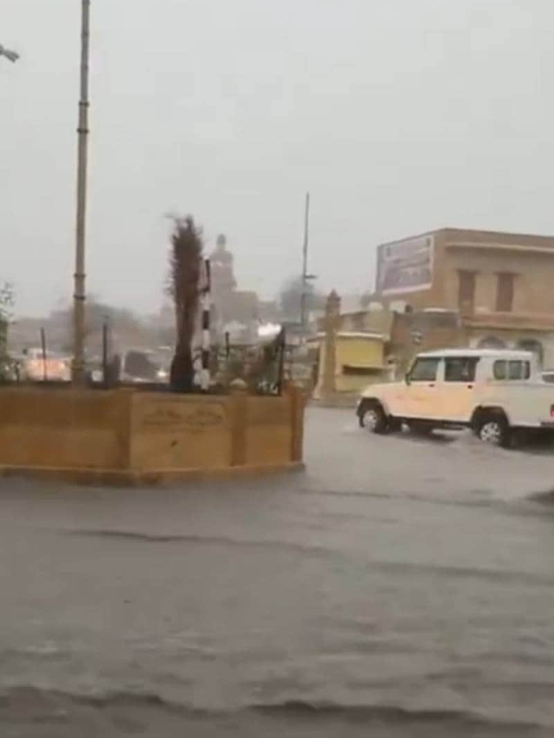 जैसलमेर में बारिश बनकर आसमान से बरसी आफत, 10 साल का रिकॉर्ड टूटा