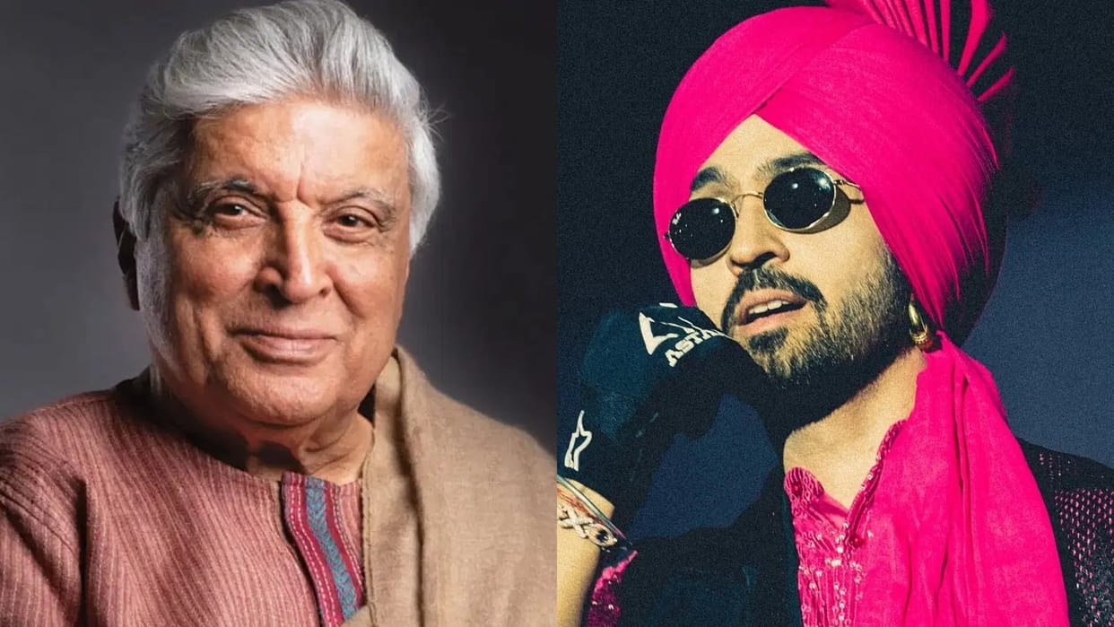 Javed akhtar reacts on diljit dosanjh for controversy of sardaar ji 3