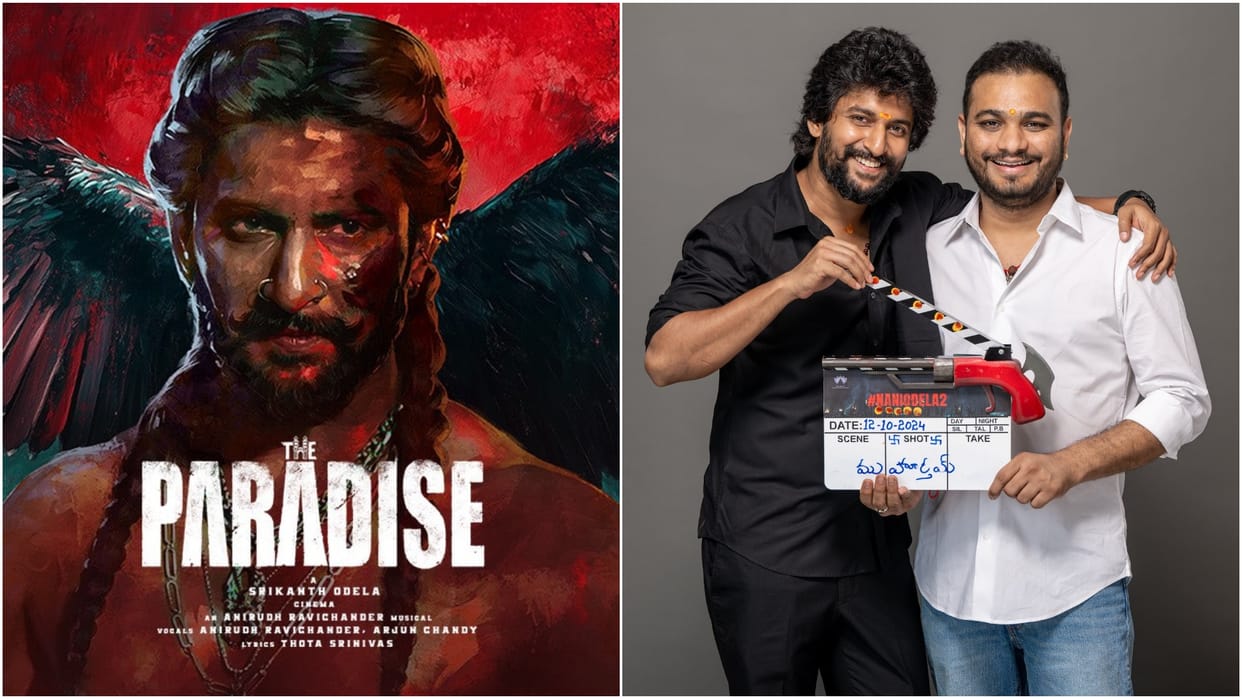 Actor Nani Begins Shooting For His Upcoming Movie The Paradise Directed By Srikanth Odela