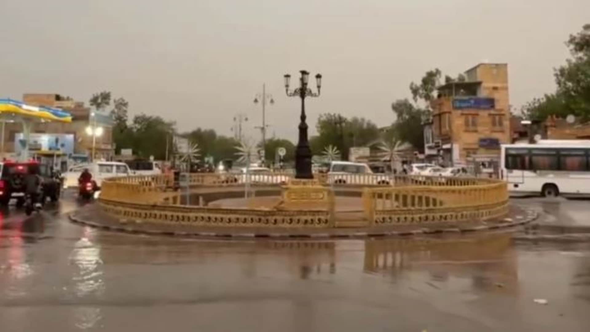 मानसून में भीगा जैसलमेर