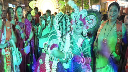 Kanpur: Lord Jagannath came out to give darshan to the devotees