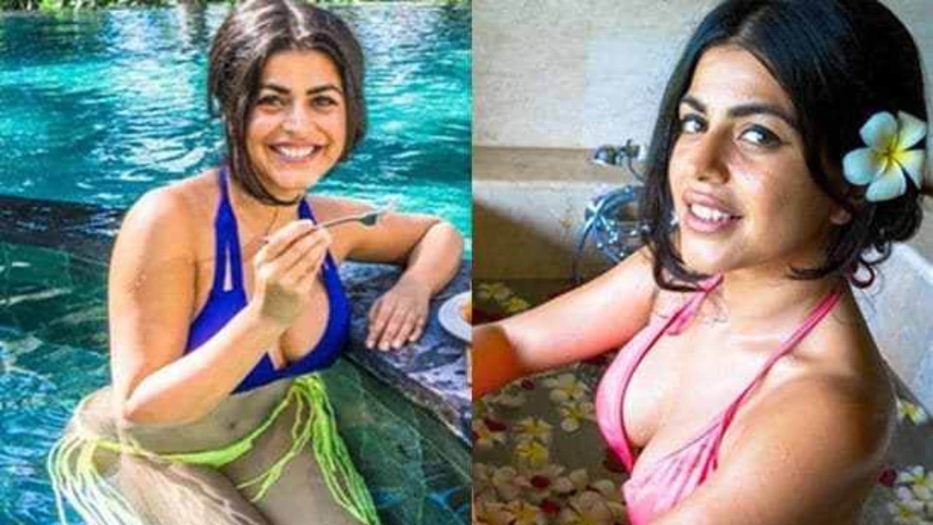 Shenaz Treasury celebrated happy birthday Ishq Vishk actress and travel vlogger VJ