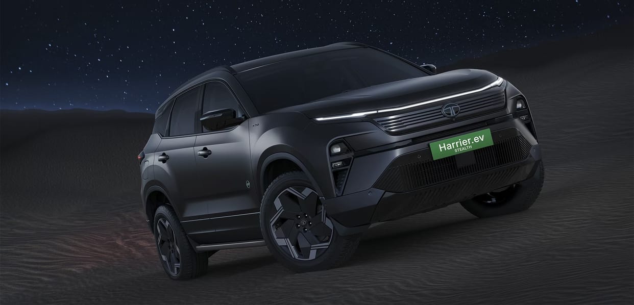 Tata Harrier EV Stealth Edition Launched in India Know Price Features Specifications