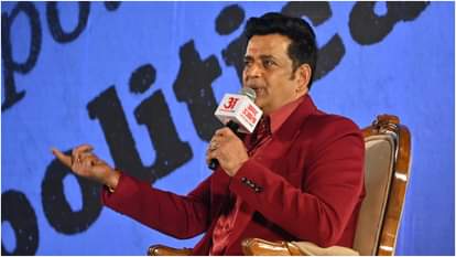 अमर उजाला संवाद कार्यक्रम में रवि किशन