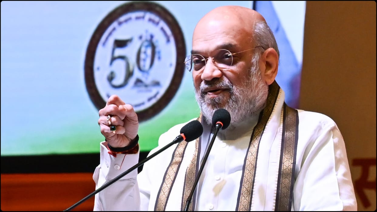Amit Shah in Telangana Maoists surrender Naxalism elimination Operation Sindoor Rahul Gandhi hindi news update