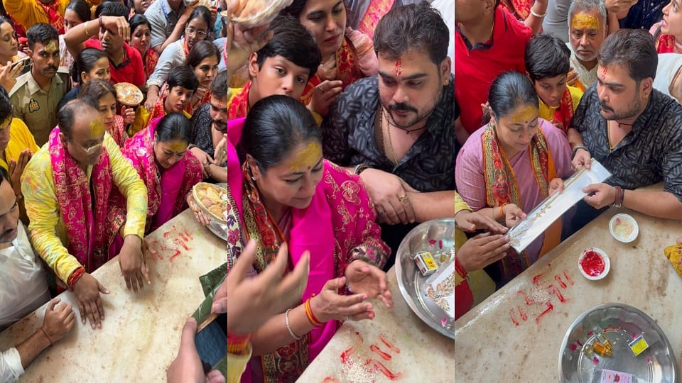 delhi cm rekha gupta visits banke bihari temple