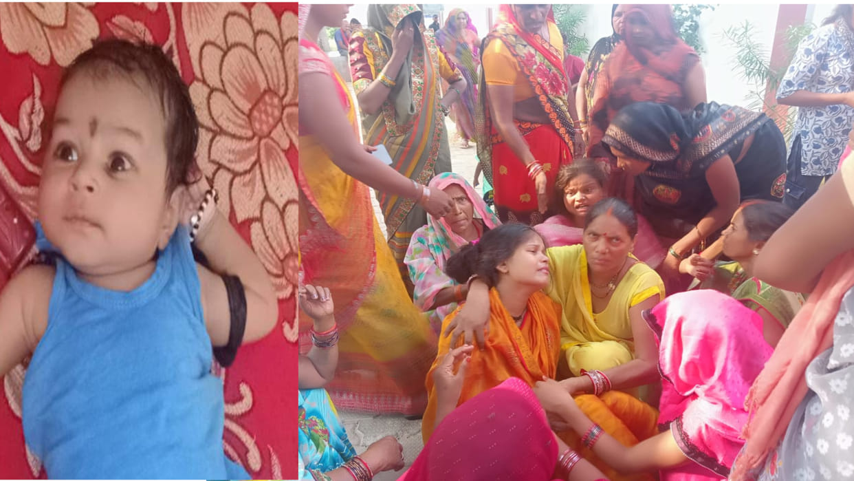 In Gorakhpur, Doctor made his wife administer the injection...innocent child dies, uproar