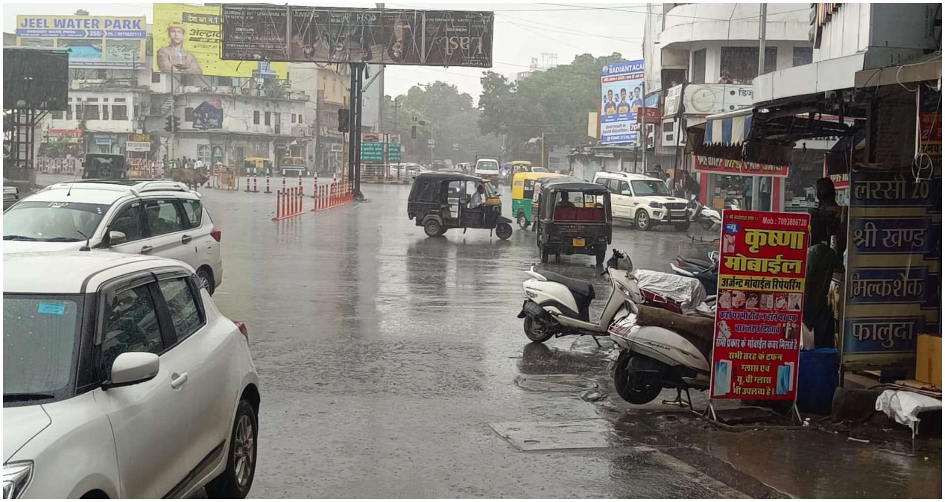 झमाझम बरसात से लोगों को राहत