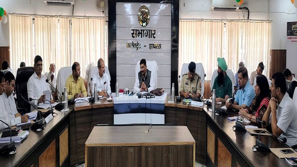 State Information Commissioner Swatantra Prakash in Hathras