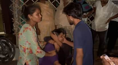 Kanpur Accident Dumper hit three friends riding a bike ran over one while fleeing two seriously injured