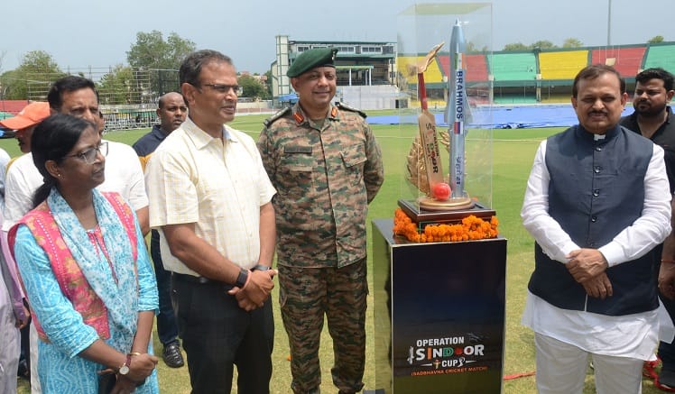 Operation Sindoor Cup Match between MP and Army team today live telecast in 36 countries