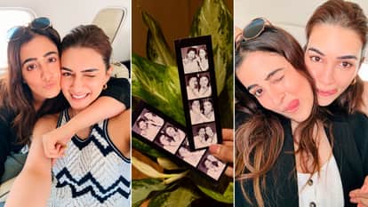 Kriti Sanon share post with sister nupur say Surrounded with my happy people Love Birthday Month starting soon