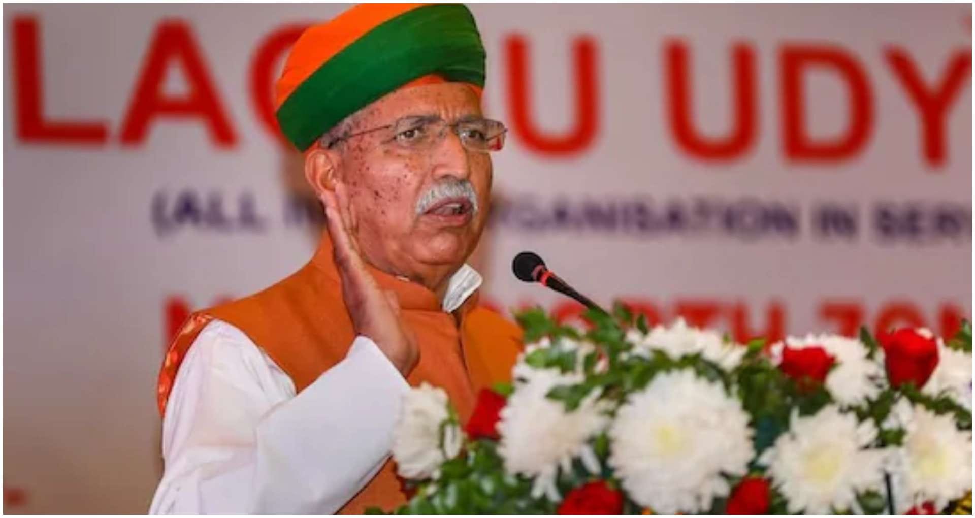 केंद्रीय कानून मंत्री अर्जुनराम मेघवाल