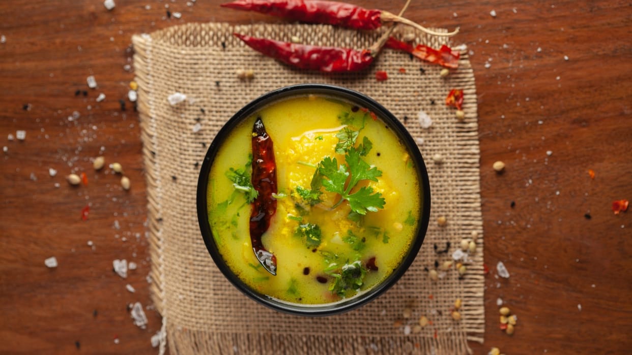 How to Make UP Style Mattha Aloo at Home Recipe Step by Step Process