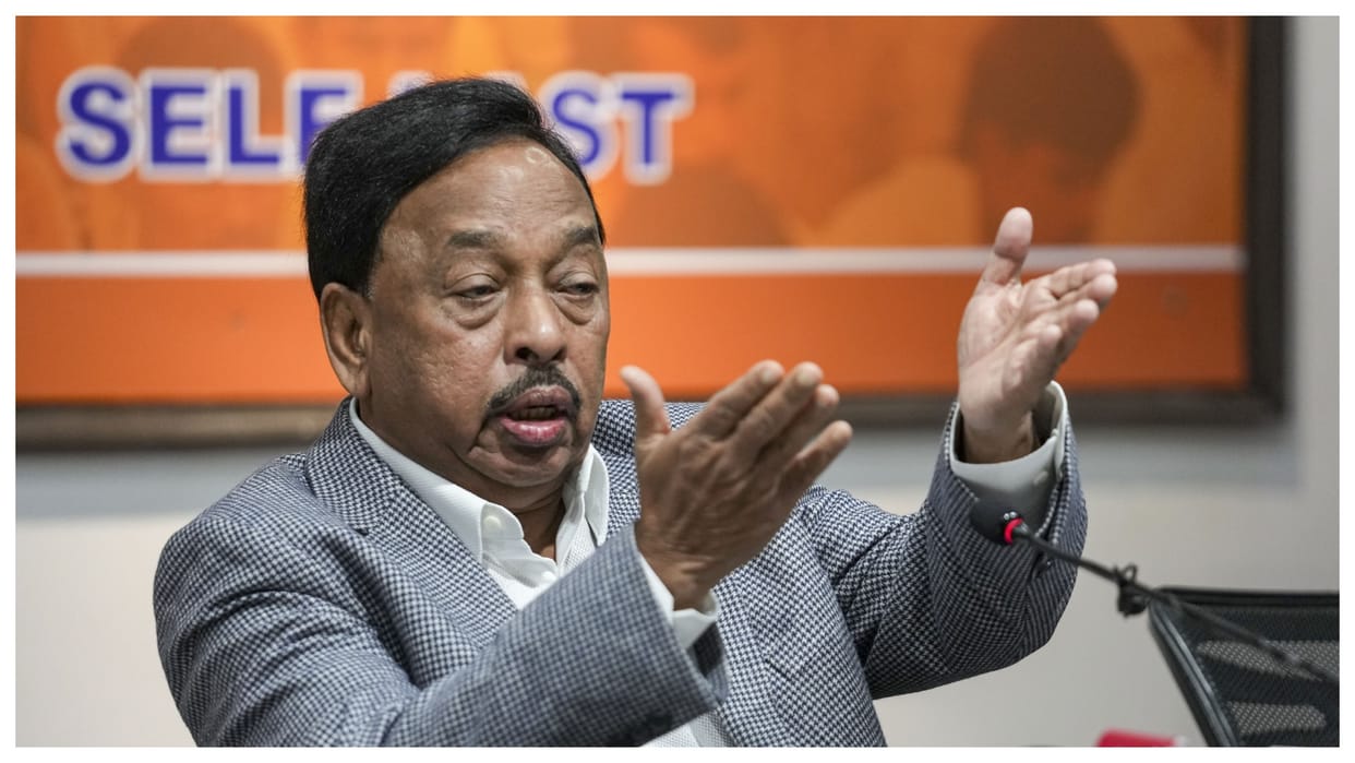 Rane hints at retirement in emotional speech at public felicitation event in home turf Sindhudurg