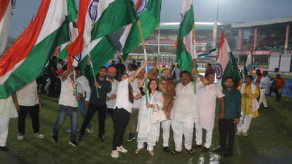 Operation Sindoor Cricket Cup: Minister of State for Defence inaugurated the match by releasing balloons
