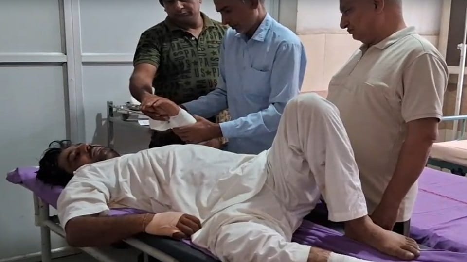 Firing on Liquor shop salesman in Sonipat
