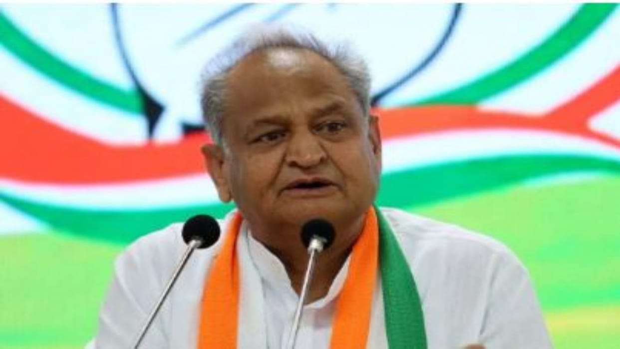 Jodhpur: Leaders roared in Congress' Save Constitution rally, Gehlot said- BJP's policy is like the British