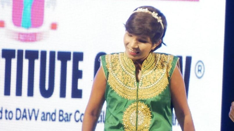 Indore news: Visually Impaired Girls Shine on Ramp at Felina Fashion and Culture Show Season 4