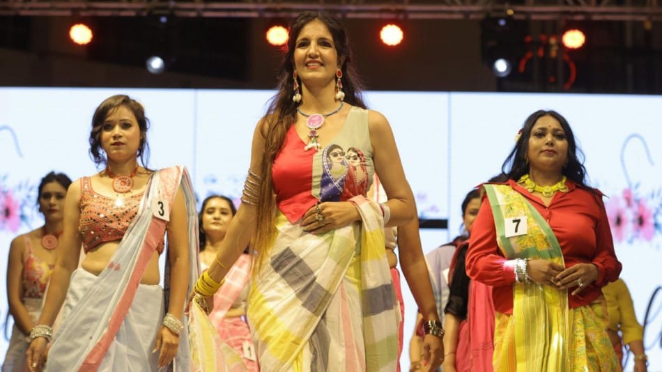 Indore news: Visually Impaired Girls Shine on Ramp at Felina Fashion and Culture Show Season 4