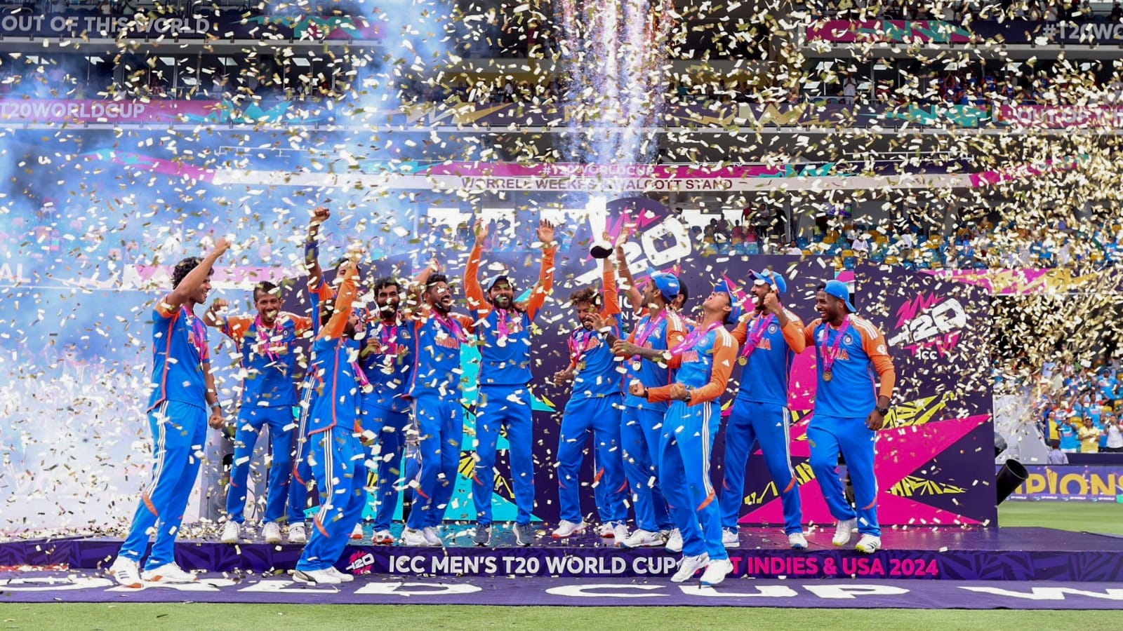 On this day India win T20 World Cup 2024 after beating South Africa at Kensington Oval in Barbados memories