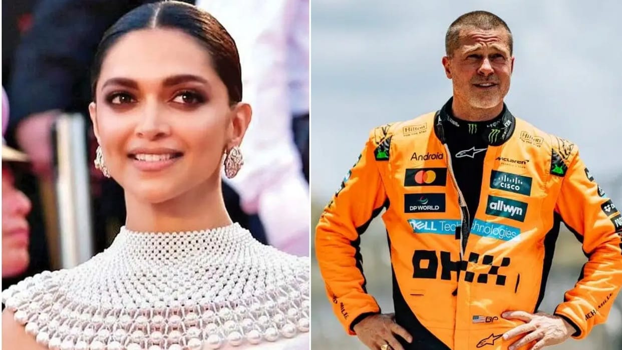 Deepika padukone praises brad pitt for his film F1 know what she said