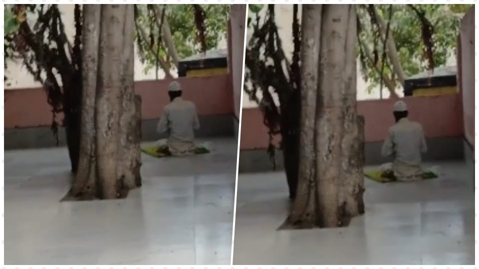 Accused arrested for offering namaz at a religious place