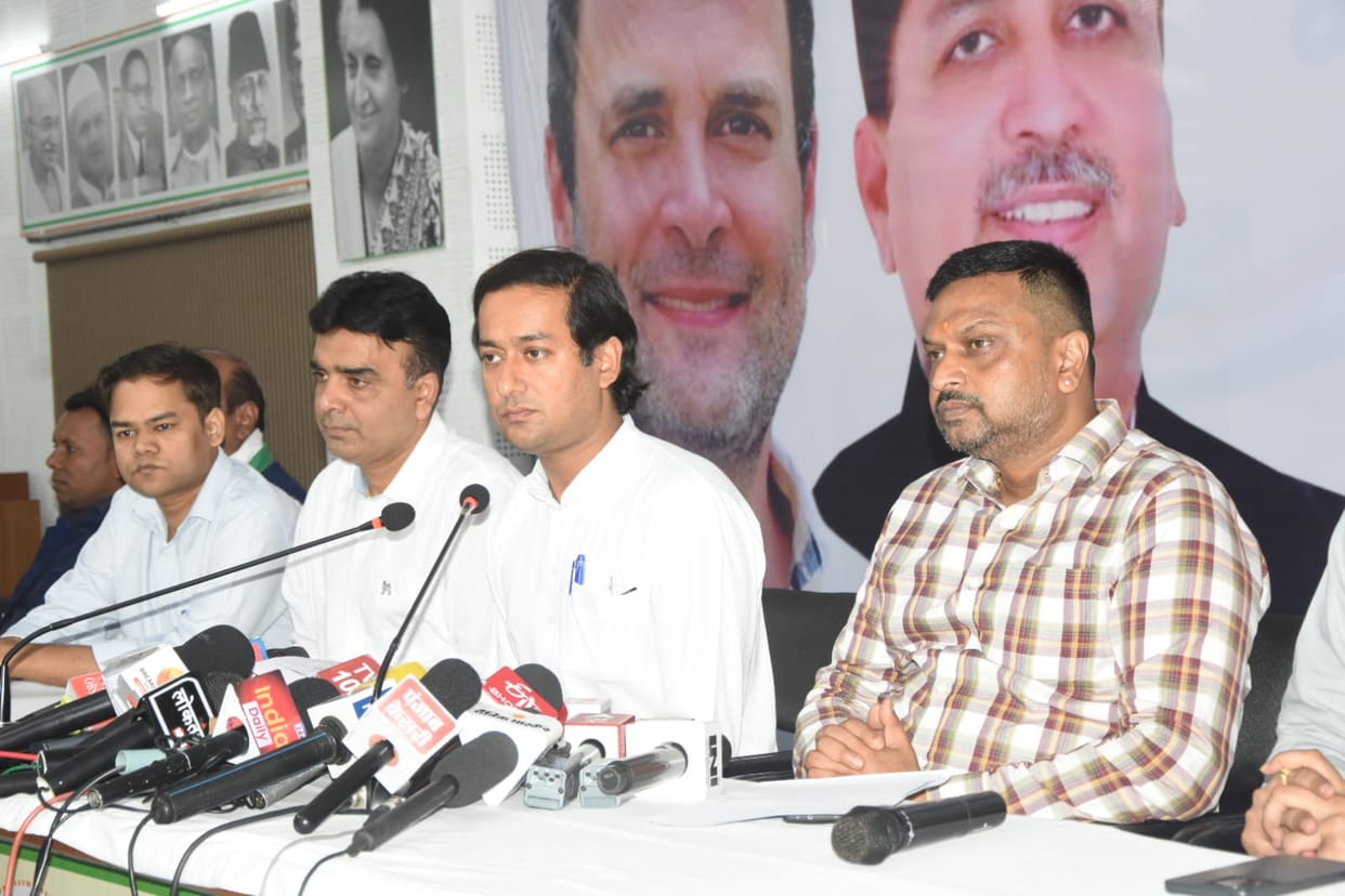 Bhopal: Jayvardhan came out in support of Jeetu Patwari, said- fake FIR, will surrender at Ashok Nagar police