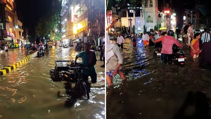 UP Weather news 68.5 mm rain in Banaras in two and one half hours such heavy rain after four years