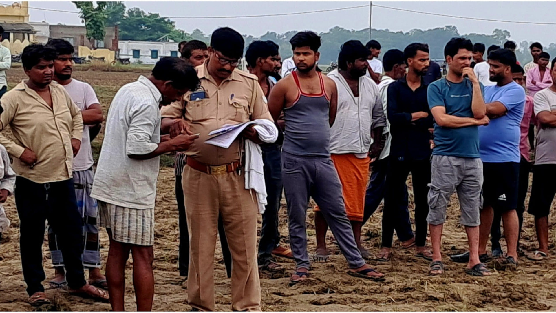 Body of girl found in garden in basti 45 wounds on body