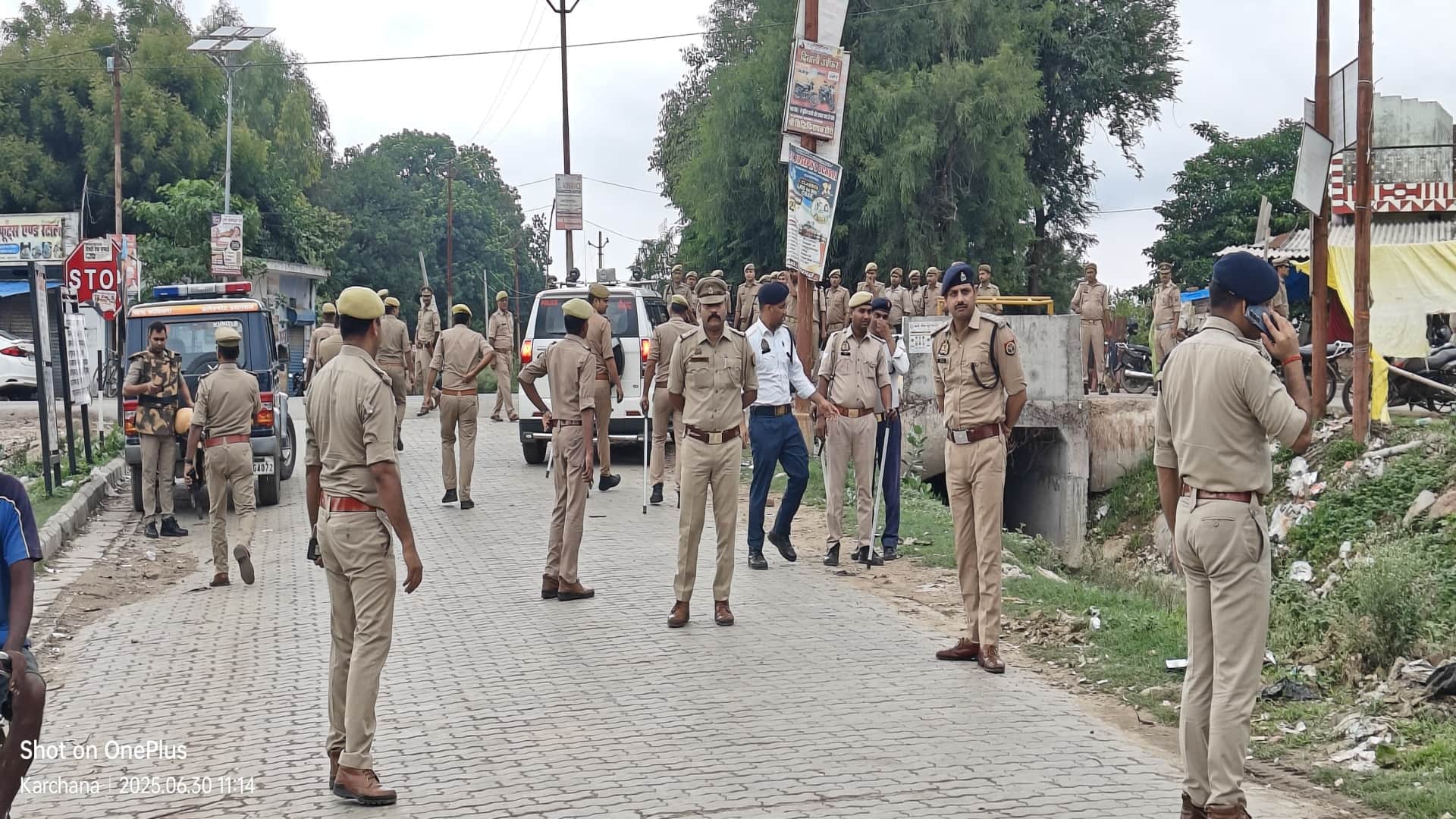 Rioters looted riot control equipment from police vehicles during the riot, outpost in-charge and ACP were