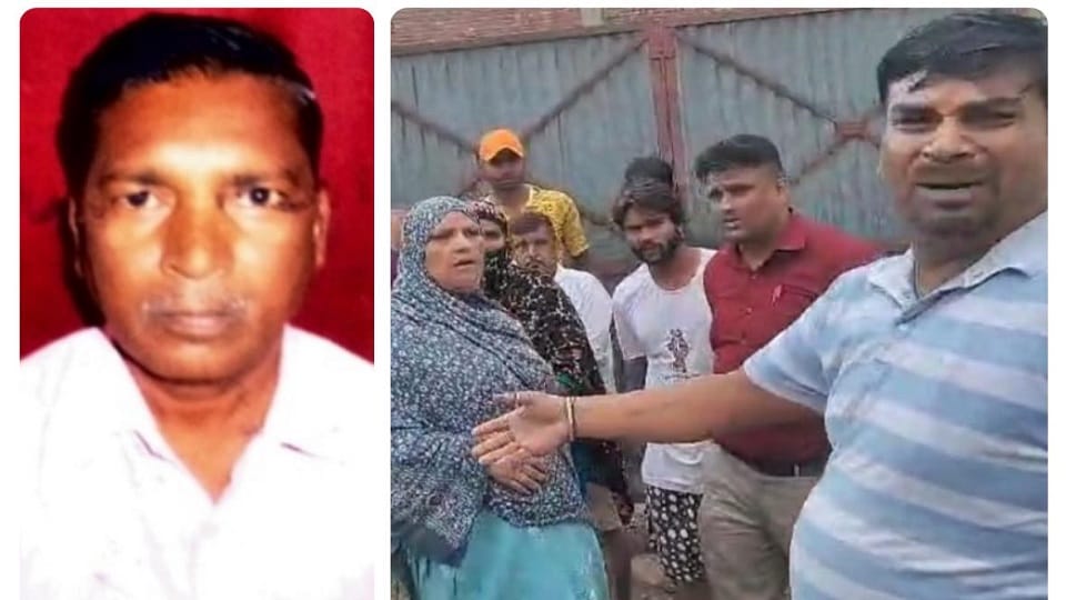 Meerut: Meda team arrived to demolish illegal colony, machine driver died due to electric shock