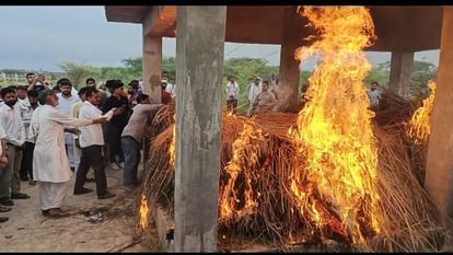 Four corpses were lifted one by one screams tore the heart whole village cried