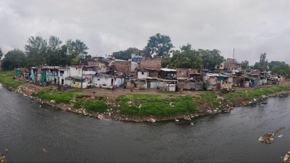 Indore news flood-affected slums near Khan River face evacuation before monsoon