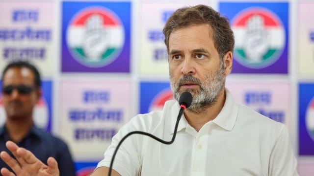 कांग्रेस नेता राहुल गांधी